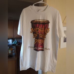 Brothas of the Drum 'Drumming for Community Healing' tee